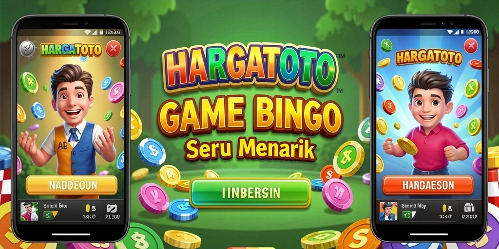 Screenshot gameplay HARGATOTO yang menampilkan serunya bermain Bingo.