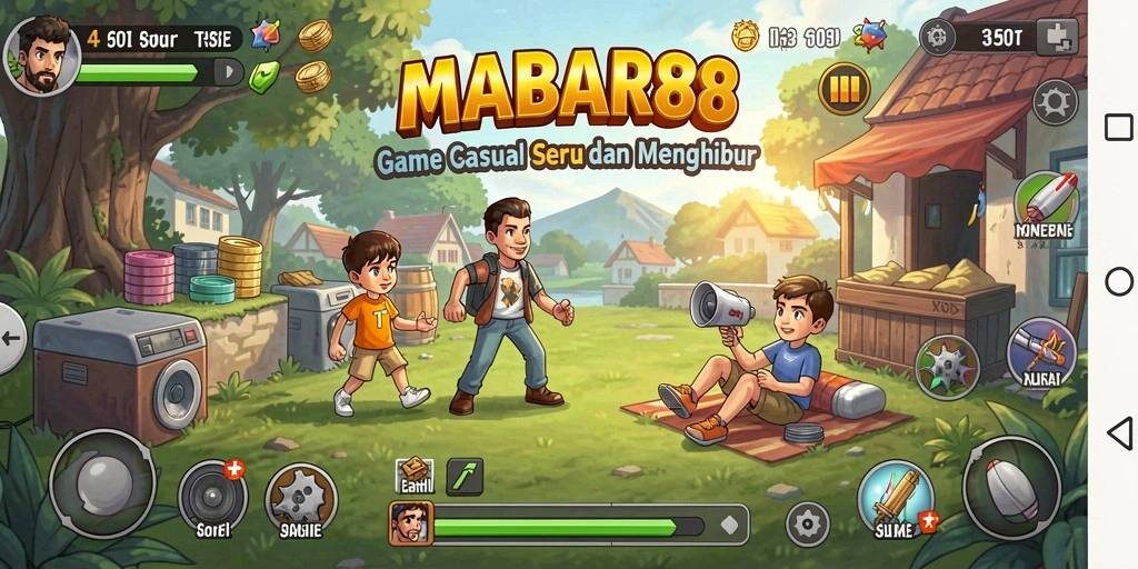 Tangkapan layar MABAR88 menampilkan gameplay yang menyenangkan dan penuh warna.