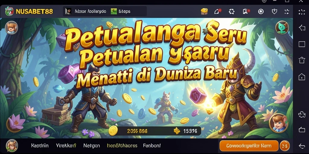 Gameplay yang menarik dalam <strong>NUSABET88</strong> dengan berbagai tantangan petualangan.