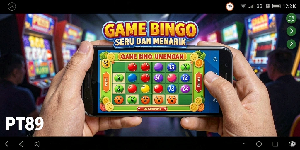Tampilan gameplay PT89 yang menyenangkan dalam permainan Bingo.