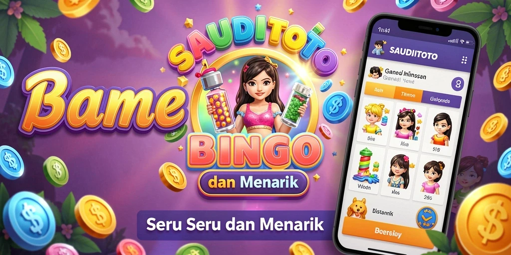 Tampilan menarik gameplay Bingo di SAUDITOTO.