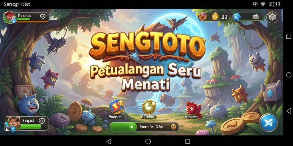 Screenshot SENGTOTO menampilkan aksi petualangan yang mendebarkan.