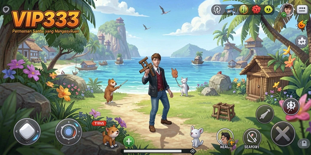 Tangkapan layar menunjukkan gameplay menarik VIP333 dengan beragam tantangan.