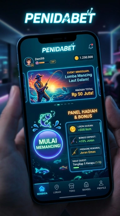 Tampilan antar muka aplikasi penidabet yang ramah pengguna.